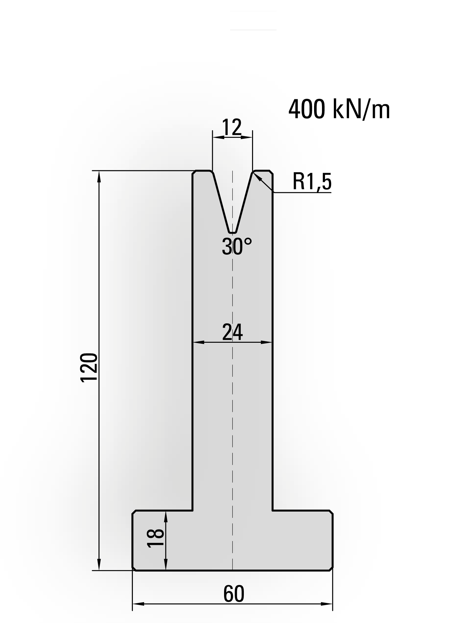 press brake die