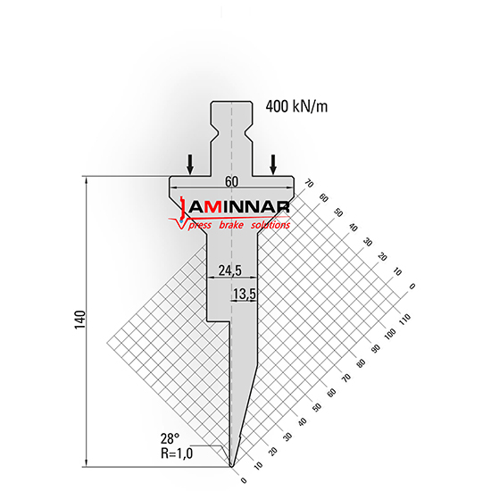 TRUMPF / Wila style press brake punch