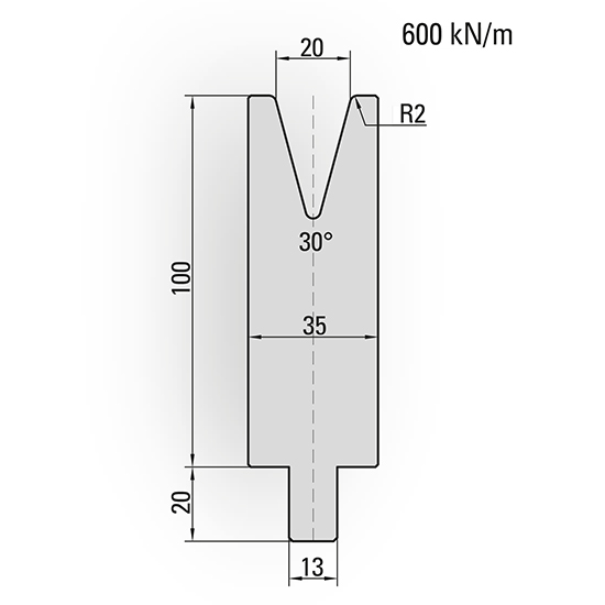 TRUMPF / Wila style press brake  lower dies