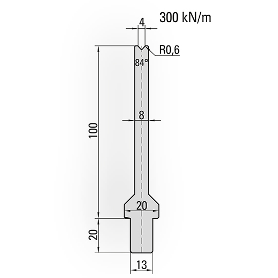 TRUMPF / Wila style press brake  lower dies